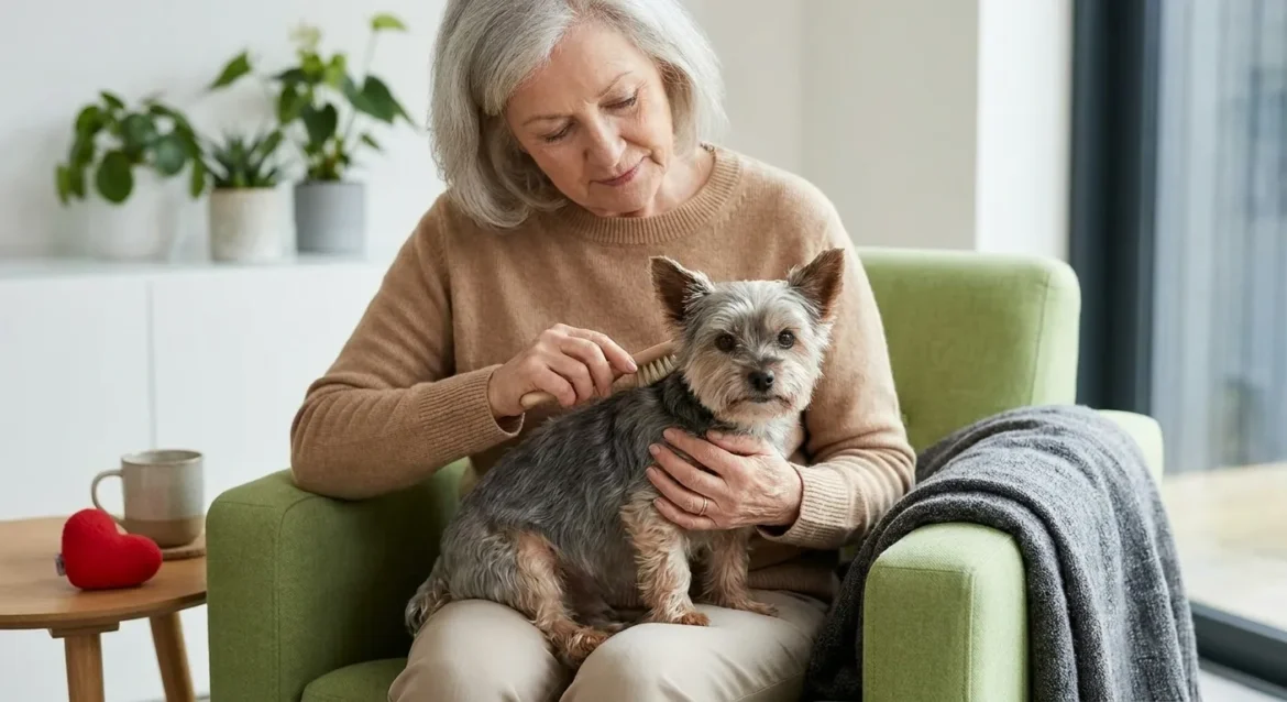 senior Yorkie care — Caring for Your Aging Yorkie: A Guide to Senior Yorkie Care
